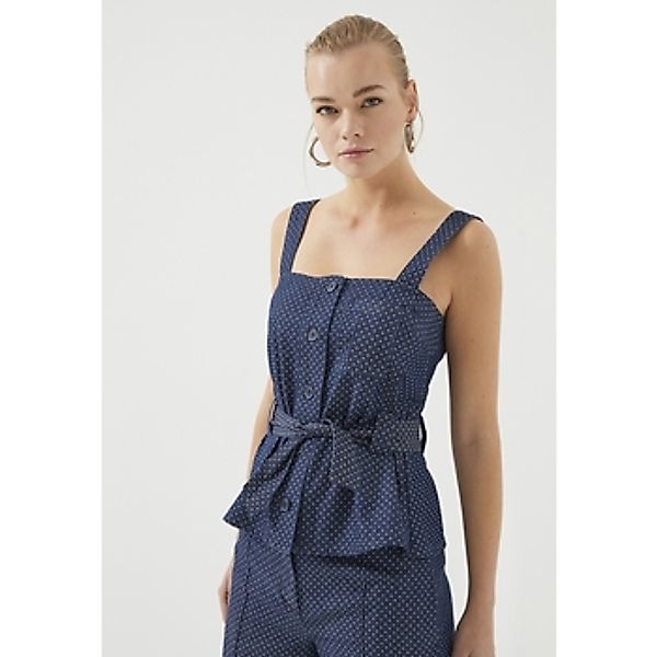Just Like You  Blusen Polka Dots Bluse mit breiten Trägern günstig online kaufen