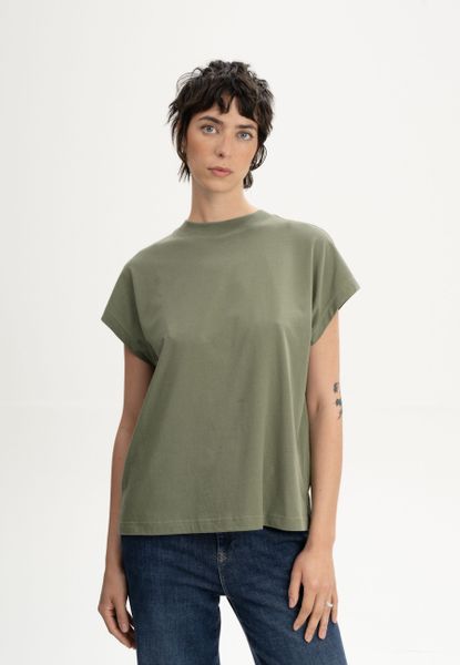 MELA Kurzarmshirt Damen T-Shirt MADHU Fein günstig online kaufen