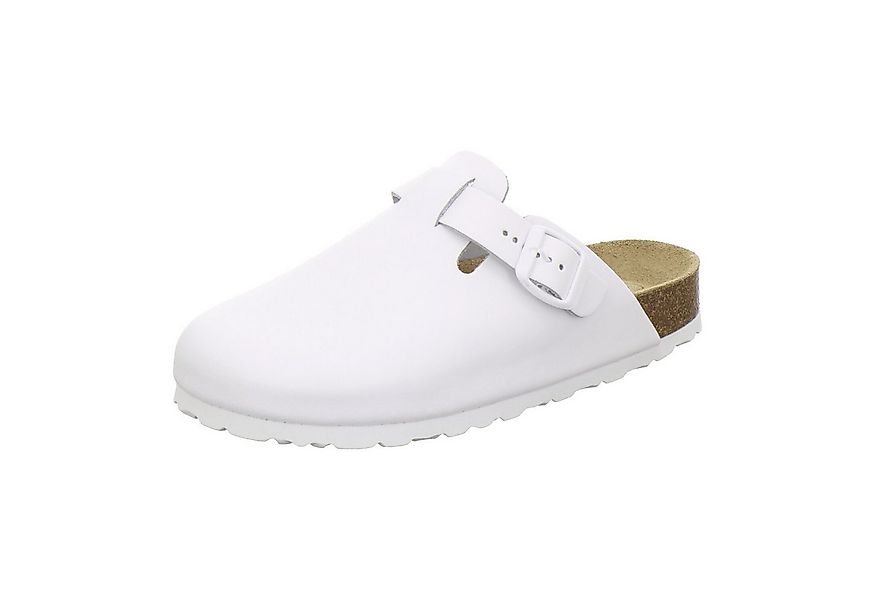 AFS-Schuhe 290010 Clogs Pantolette für Damen aus Leder mit Fußbett, Haussch günstig online kaufen
