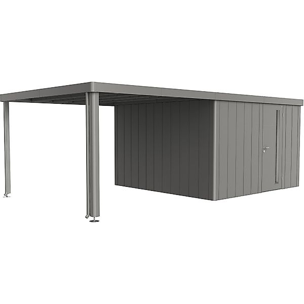 Biohort Seitendach zu Gerätehaus Neo Gr. 4A/4B/4C/4D Quarzgrau-Metallic günstig online kaufen