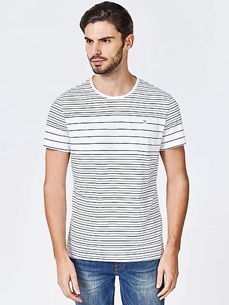 T-Shirt Streifenmuster günstig online kaufen