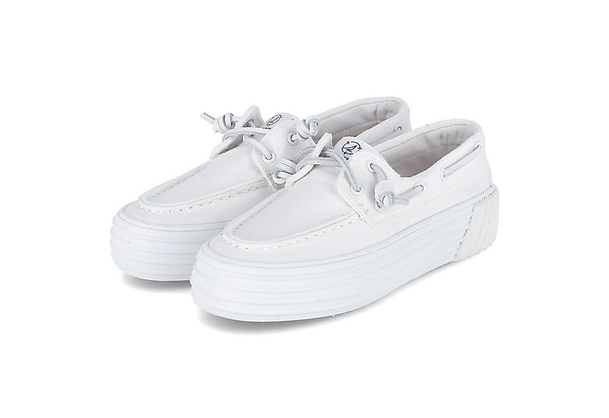 Sperry Sperry STS88713 SP Damen Canvas weiss Slipper günstig online kaufen