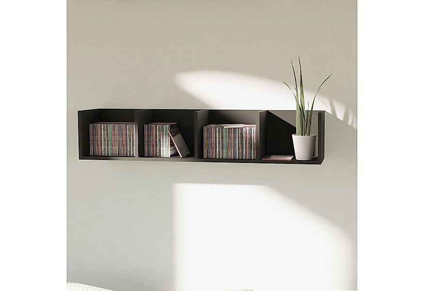 Mojawo Wandregal Wandregal Bücherregal Hängeregal Regal Schweberegal CD-Boa günstig online kaufen
