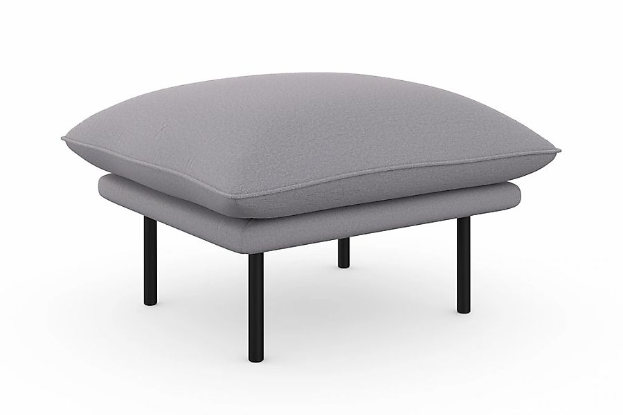 Home affaire Polsterhocker "Stine" Besonderes Design durch Kissenoptik und günstig online kaufen