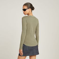 G-STAR Langarmshirt Tops Overdyed slim im günstig online kaufen