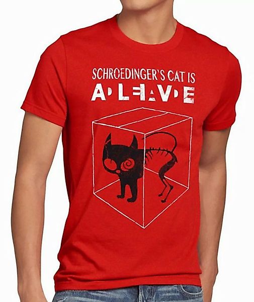 style3 T-Shirt Schroedinger's Katze Big Bang Sheldon schrödingers Theory ca günstig online kaufen