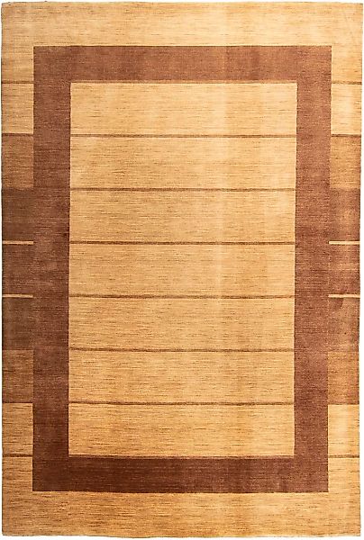 morgenland Wollteppich »Gabbeh - Softy - 294 x 200 cm - braun«, rechteckig günstig online kaufen