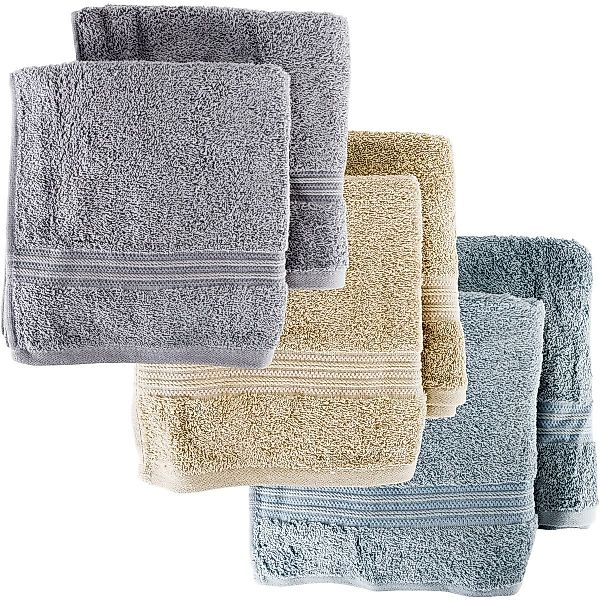 VIVESS Handtücher Doppelpack 50 x 100 günstig online kaufen