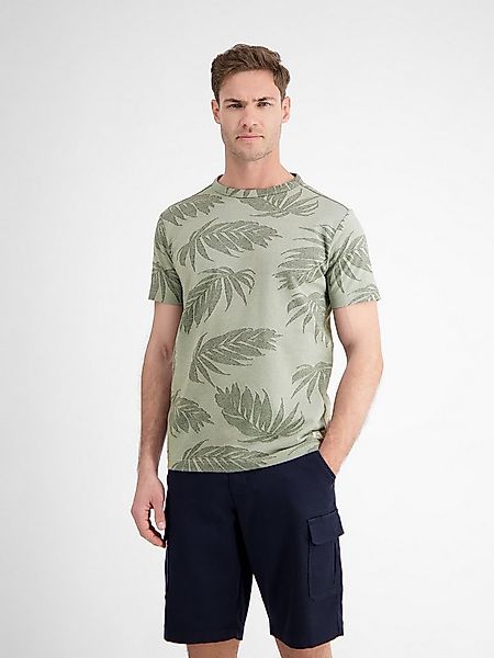 LERROS T-Shirt Jacquard T-Shirt für Herren günstig online kaufen