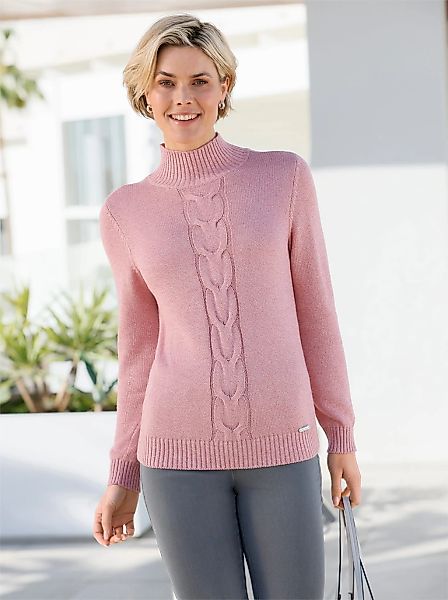 Casual Looks Strickpullover "Stehkragen-Pullover" günstig online kaufen