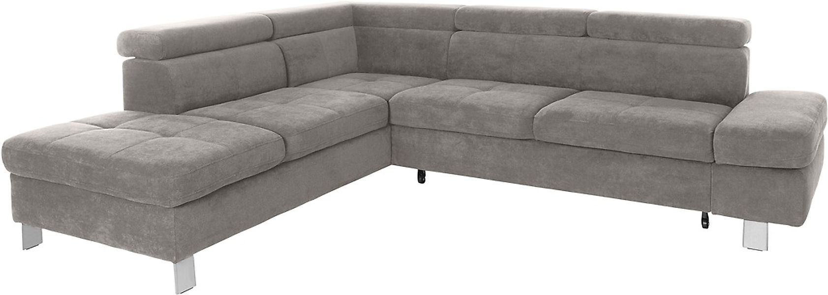 exxpo - sofa fashion Ecksofa »Fiji, L-Form«, mit Kopf- bzw. Rückenverstellu günstig online kaufen
