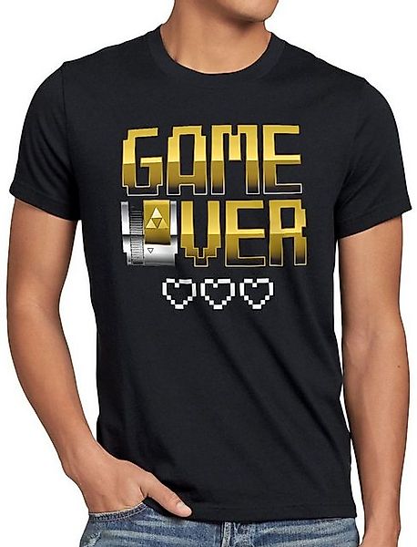 style3 T-Shirt Game Over nes cartridge link gold zelda link nintendo switch günstig online kaufen