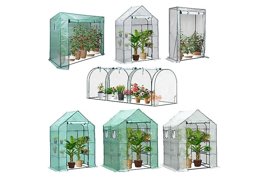 Clanmacy Gewächshaus Gewächshaus Foliengewächshaus Tomatenhaus Tomatengewäc günstig online kaufen