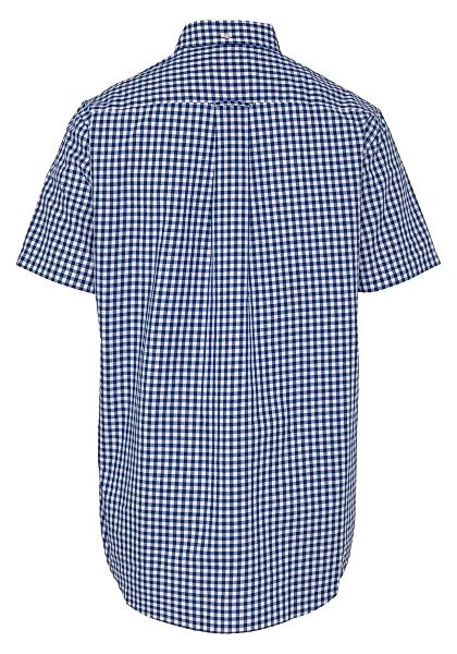 Gant Kurzarmhemd "Regular Fit Gingham Popeline Hemd strapazierfähig pflegel günstig online kaufen