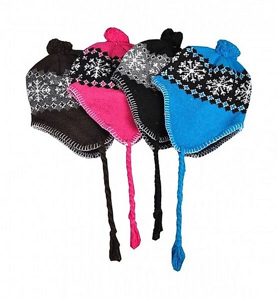BURI Strickmütze Inka Mütze Wintermütze Strickmütze Wollmütze Norwegermütze günstig online kaufen