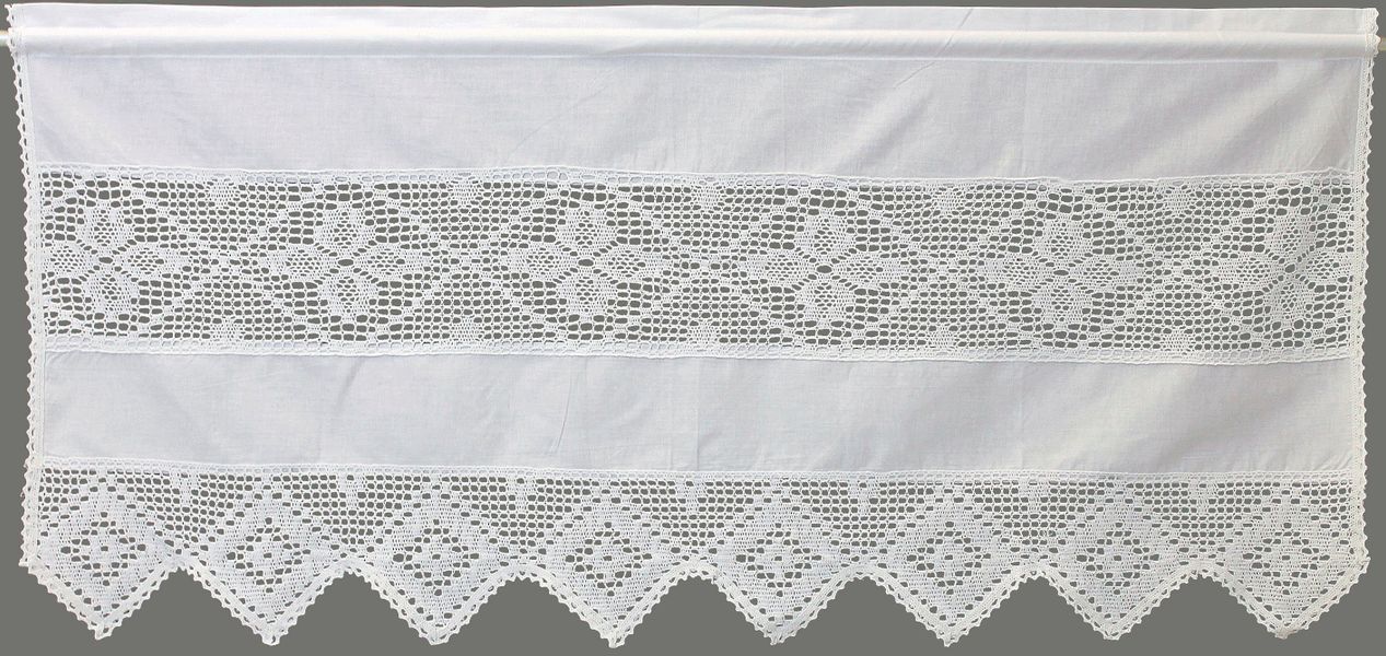 HOSSNER - ART OF HOME DECO Gardine "Achental" Stangendurchzug 1 Stk. tlg. günstig online kaufen