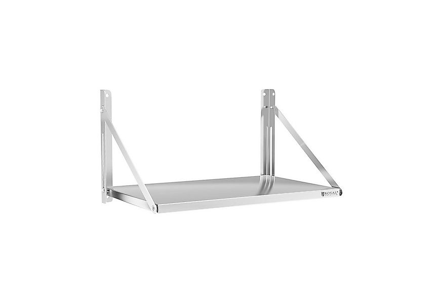 Royal Catering Hängeregal Wandbord klappbar 40 kg Wandregal 80 x 45 cm Edel günstig online kaufen