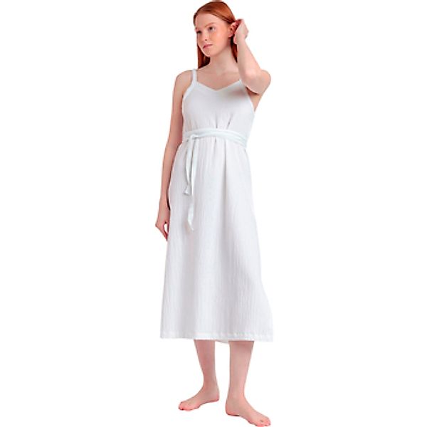 Admas  Kleider Sommerkleid halblang mit dünnen Trägern Linen Style günstig online kaufen