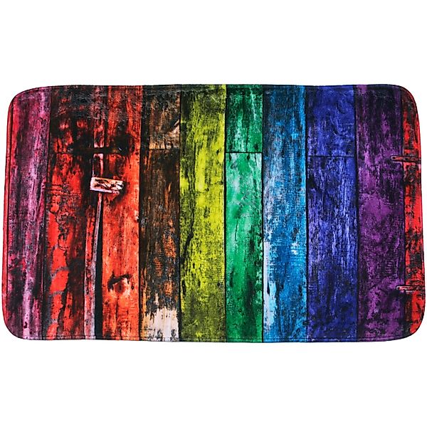 Sanilo Badematte Rainbow, 50 x 80 cm, sehr weich, rutschfest, waschbar und günstig online kaufen