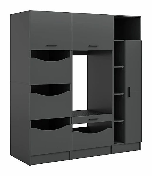 welltime Badmöbel-Set »FALAS, TOPSELLER!, 3-teilig, Hauswirtschaftsraum Set günstig online kaufen