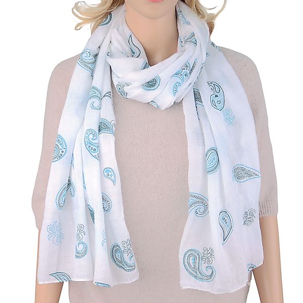 MIRROSI Modeschal Weicher & Leicht Großes Schal, ca.90x180cm, Paisley Print günstig online kaufen