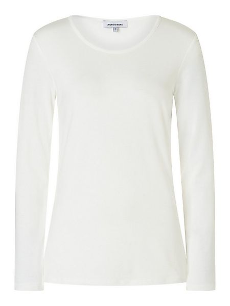MORE&MORE T-Shirt Basic-Rundhalsshirt günstig online kaufen