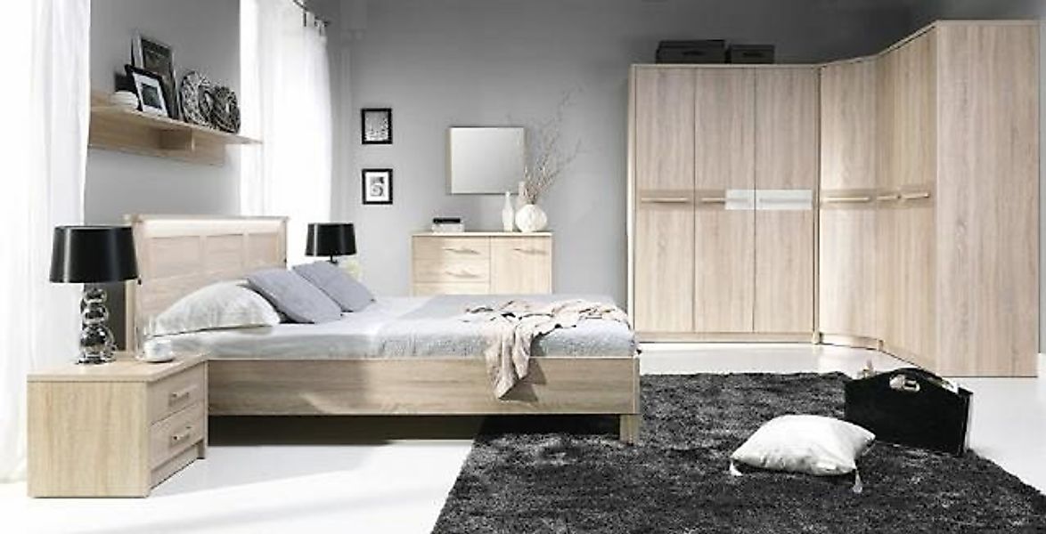 Xlmoebel Bett CREMONA 3 - Schlafzimmermöbel Set mit Bett, Kleiderschrank un günstig online kaufen