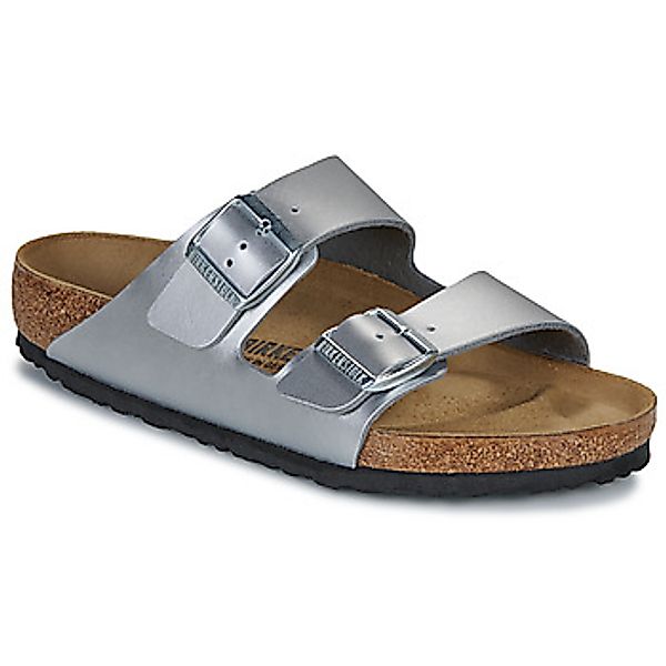 BIRKENSTOCK  Pantoffeln Arizona BF Silver günstig online kaufen