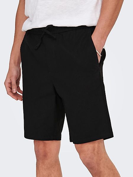 ONLY & SONS Shorts "ONSLINUS 0007 COT LIN SHORTS NOOS" günstig online kaufen