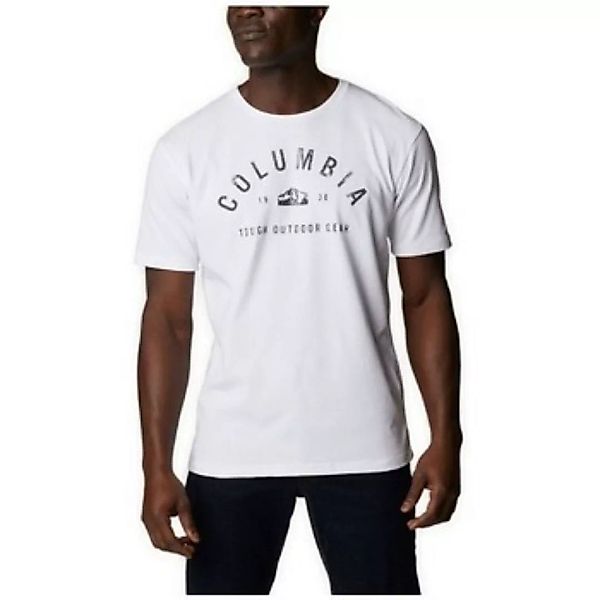 Columbia  T-Shirts & Poloshirts M GRAPHIC SS TEE BLANC günstig online kaufen