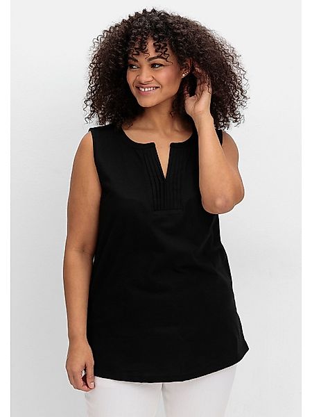 Sheego Tanktop Große Größen aus Jersey, günstig online kaufen