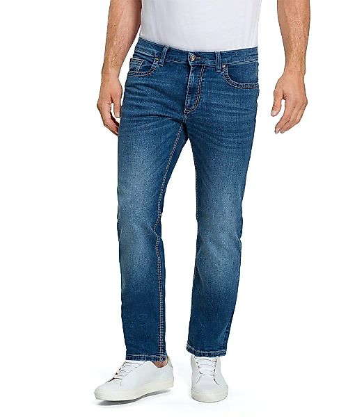 Pioneer Jeans Rando Regular Fit blue used buffies extra lang günstig online kaufen