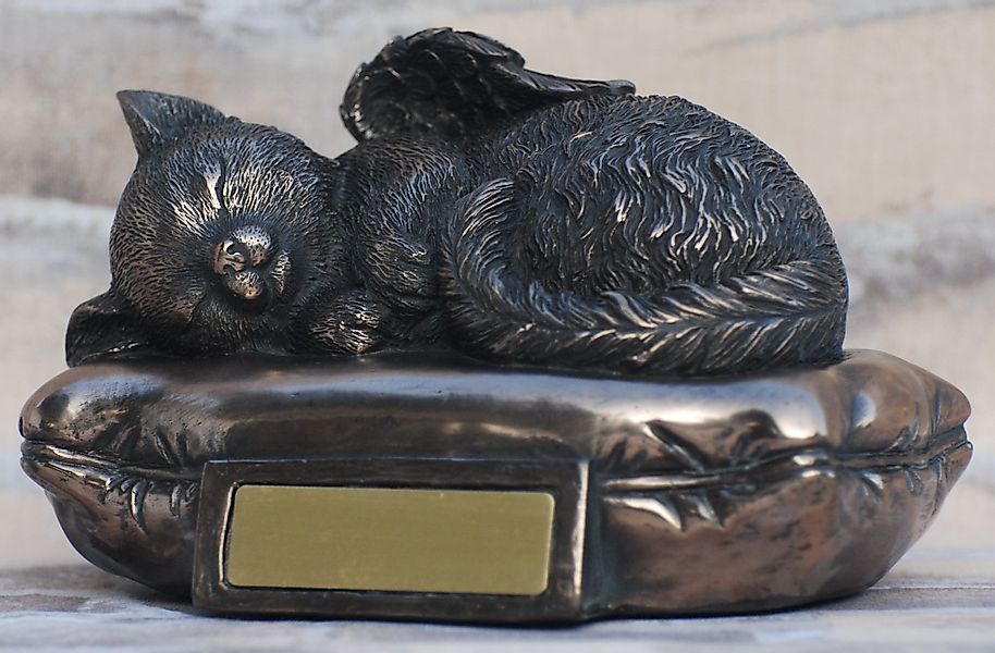 MystiCalls Dekofigur Katzen Urne als Katzen-Engelfigur günstig online kaufen