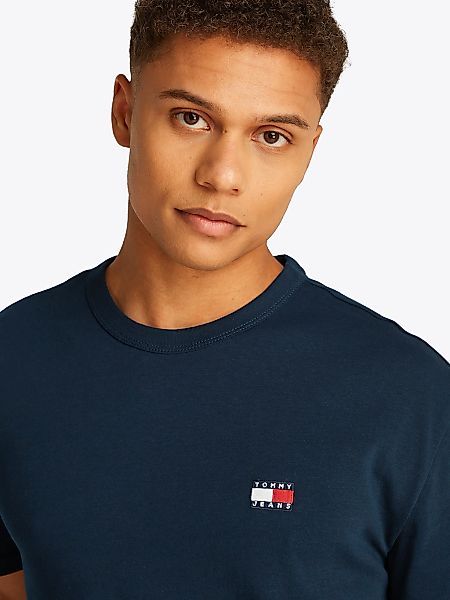 Tommy Jeans T-Shirt "TJM REG BADGE TEE EXT", mit Logostickerei günstig online kaufen