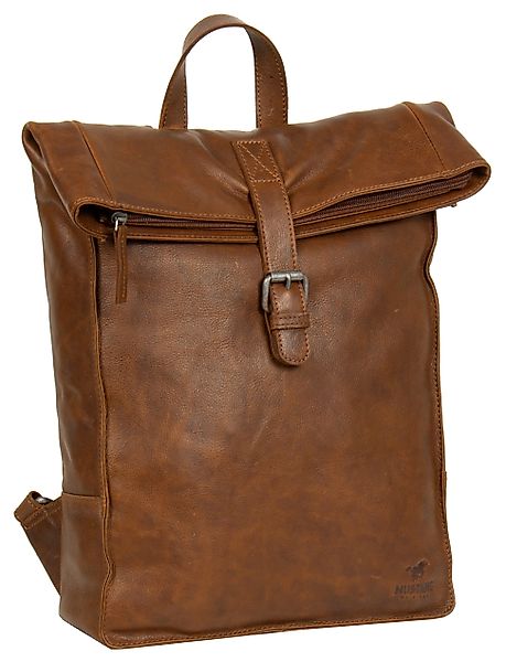 MUSTANG Cityrucksack "Memphis backpack flap", aus hochwertigem Leder günstig online kaufen