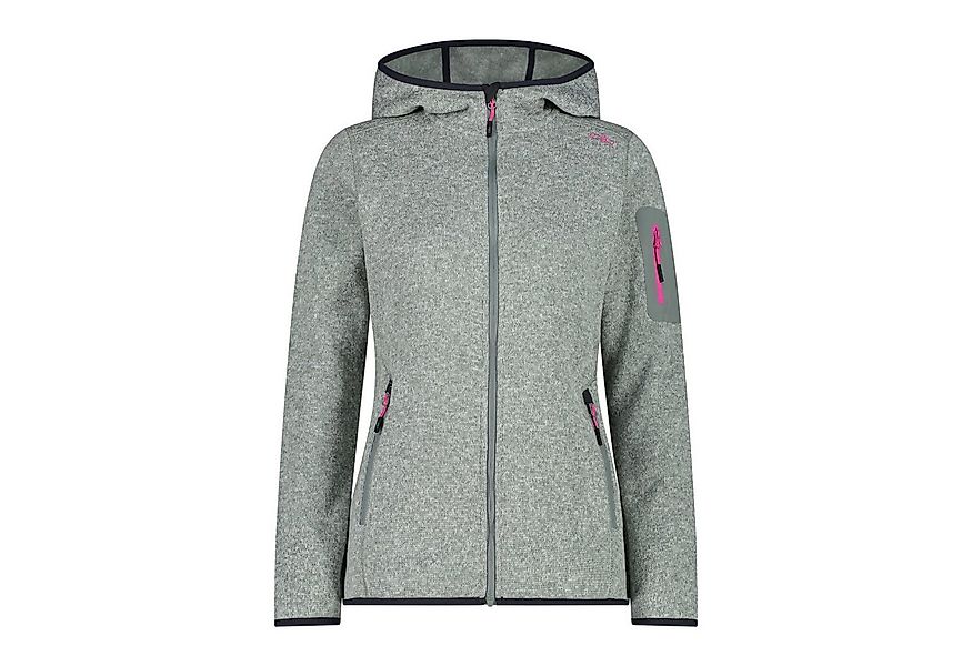 CMP Fleecejacke CMP Damen Jacke Knitted Melange Hoody 3H19826 günstig online kaufen