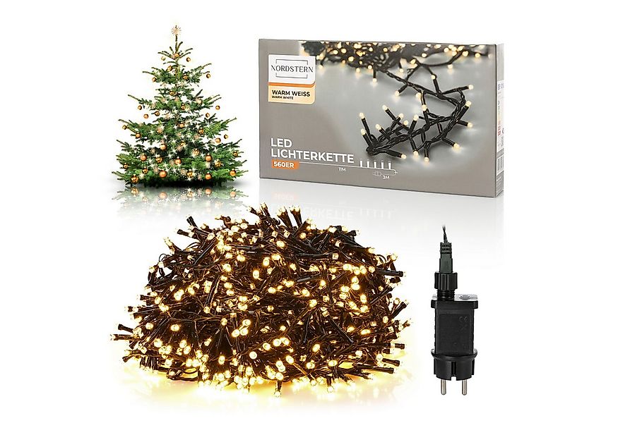 Nordstern LED-Lichterkette WarmWeiß von 24 bis 1.200 LED Weihnachtsdeko für günstig online kaufen