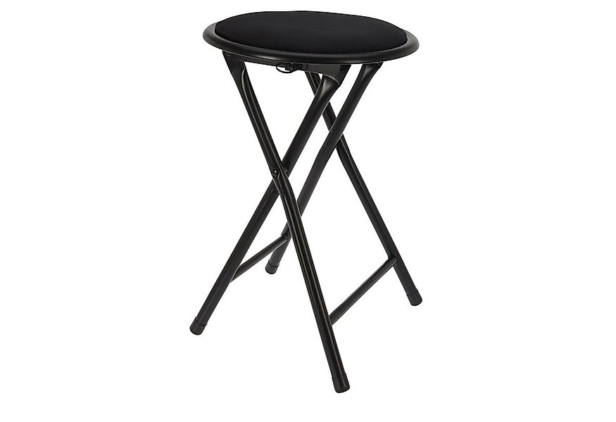 Mojawo Fußhocker Klapphocker Klappstuhl Küchenhocker Hocker Sitzhocker Schw günstig online kaufen