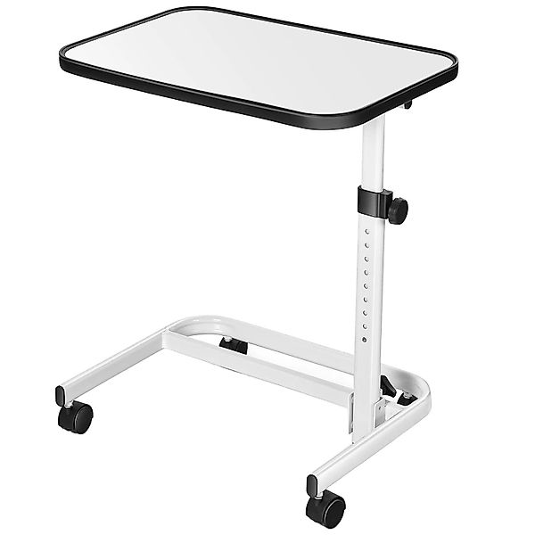Costway Betttisch Auf Rollen mit In Mehreren 60,5 x 40 x 73-93 cm günstig online kaufen