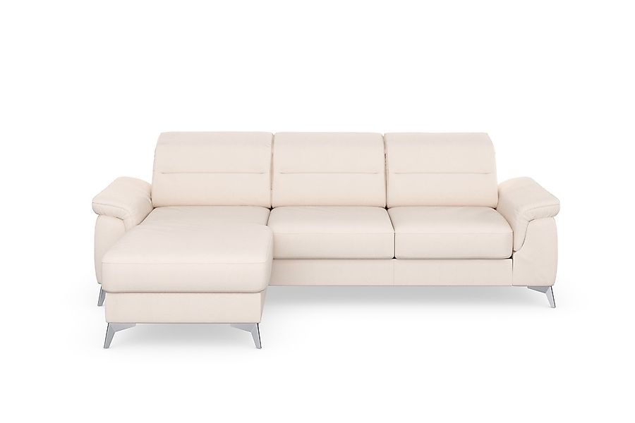 sit&more Ecksofa »Sinatra L-Form« mit Recamiere, optinal mit Kopfteilverste günstig online kaufen