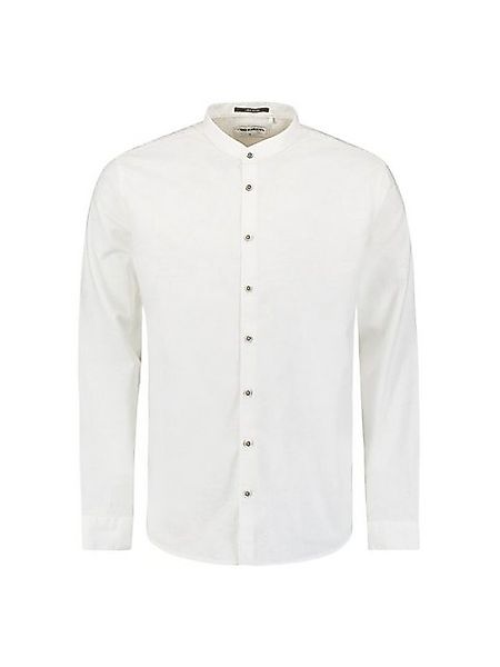NO EXCESS Leinenhemd - sommerliches Langarmhemd – Shirt Granddad Solid With günstig online kaufen