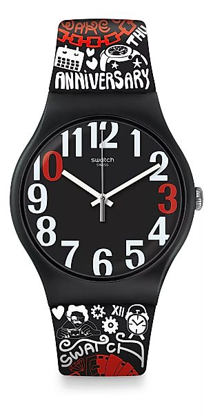 Swatch 30 AND TICKING SUOZ322 Armbanduhr günstig online kaufen