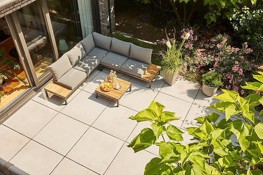 Siena Garden Gartenlounge-Set "Alvida" 4 Stk. tlg. günstig online kaufen