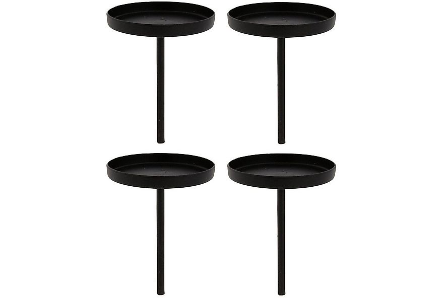 Annastore Kerzenhalter 4 x aus Metall mit Pick für Adventskranz (Adventsker günstig online kaufen