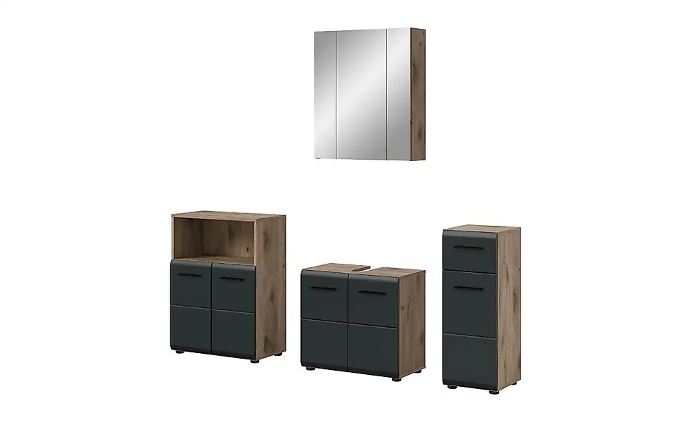 Badkombination  Igelsbachsee ¦ holzfarben ¦ Maße (cm): B: 180 H: 185 Schrän günstig online kaufen