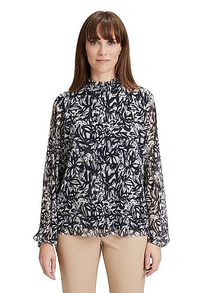 Betty&Co Kurzarmshirt Betty & Co Blusenshirt mit Stehkragen (1-tlg) Form günstig online kaufen