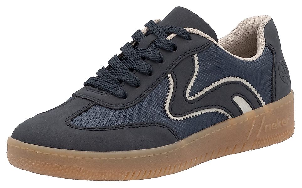 RIEKER Sport Plateausneaker, Freizeitschuh, Halbschuh, Schnürschuh günstig online kaufen