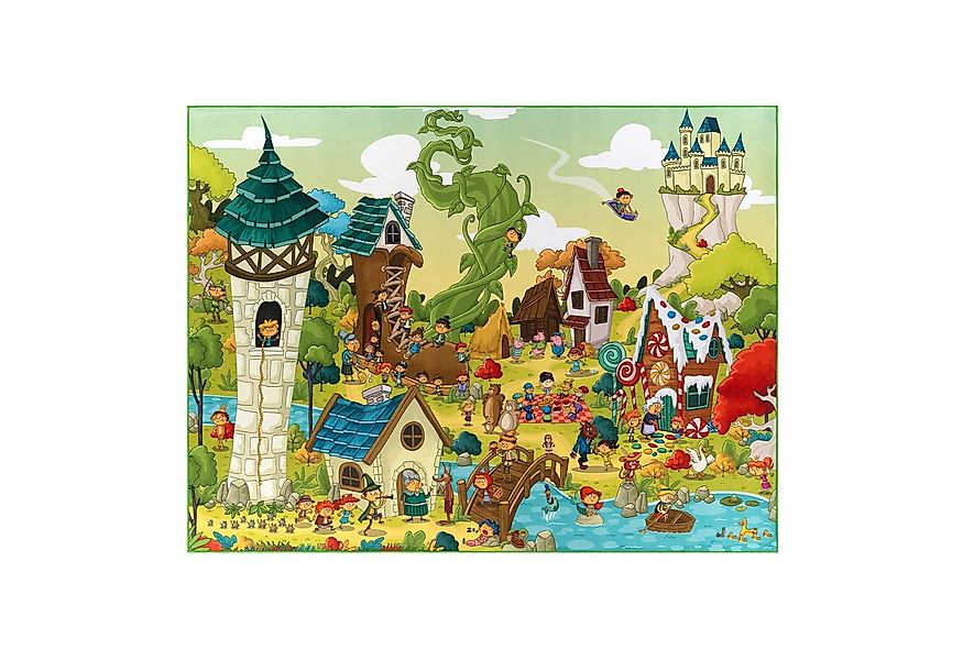 TaraCarpet Kinderteppich Fresh Kids Märchen, rechteckig, Höhe: 5 mm, Fresh günstig online kaufen