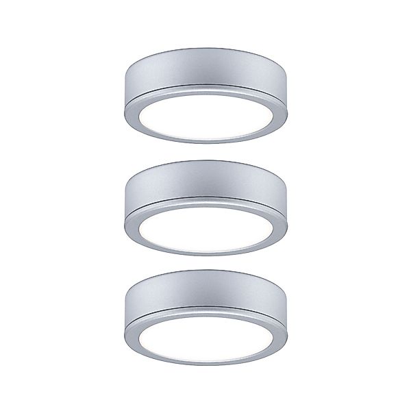 Paulmann "LED Unterschrankleuchte Pukk 3x3,5W 65mm 3x210lm 230V rund Chrom günstig online kaufen