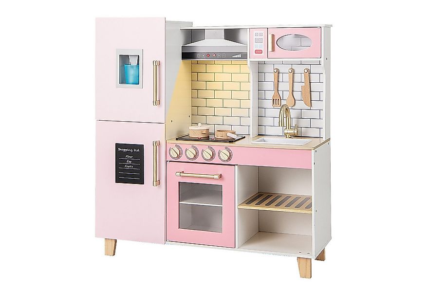 COSTWAY Spielküche, Kinder Küche mit Eismaschine & Tafel günstig online kaufen